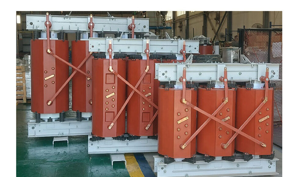 Allam Power factory floor with finished transformers